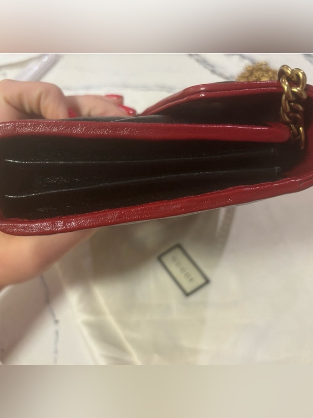 Gucci Leather Crossbody Bag - Picture 5 of 12